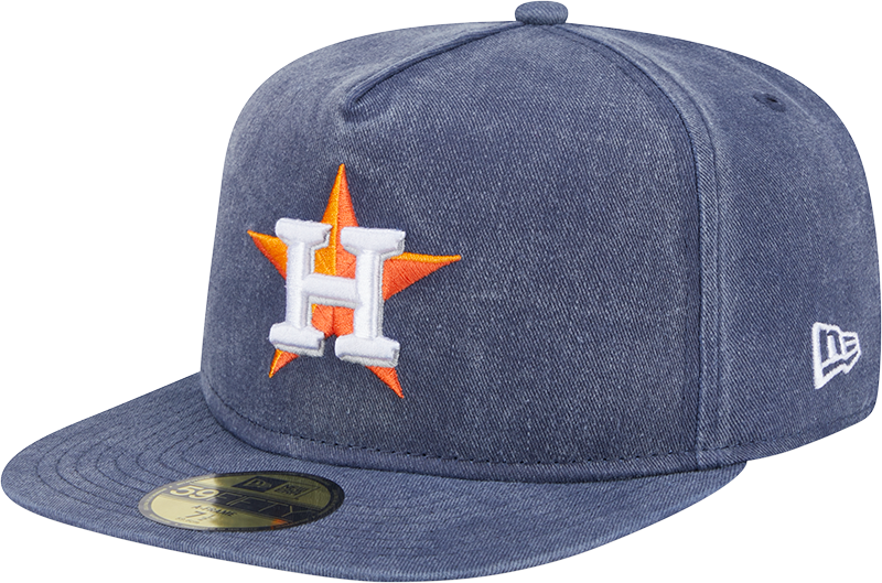 Houston Astros Pigment Dye 59FIFTY A-Frame Fitted Hat