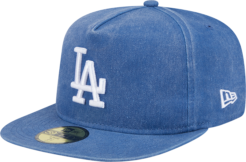 Los Angeles Dodgers Pigment Dye 59FIFTY A-Frame Fitted Hat