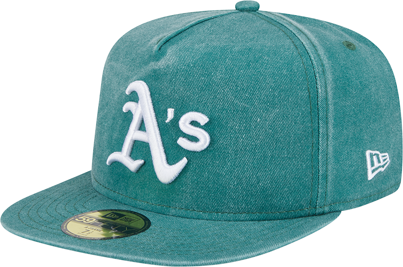 Oakland Athletics Pigment Dye 59FIFTY A-Frame Fitted Hat