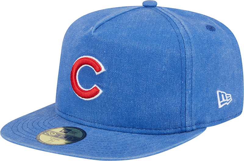 Chicago Cubs Pigment Dye 59FIFTY A-Frame Fitted Hat