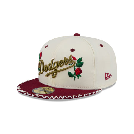 Los Angeles Dodgers Novelty Stitch 59FIFTY Fitted Hat