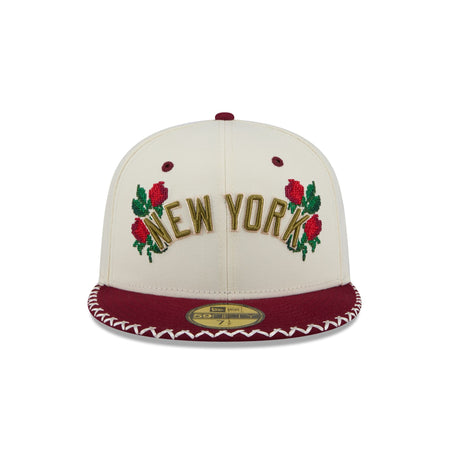 New York Yankees Novelty Stitch 59FIFTY Fitted Hat