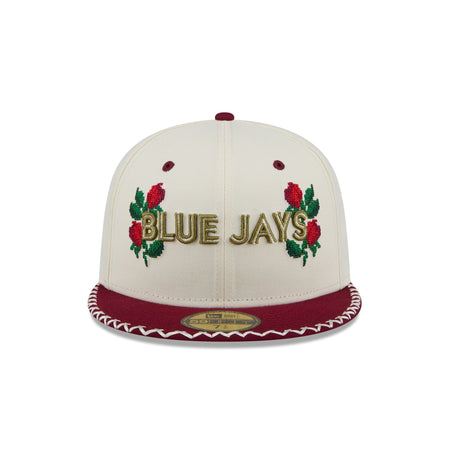 Toronto Blue Jays Novelty Stitch 59FIFTY Fitted Hat