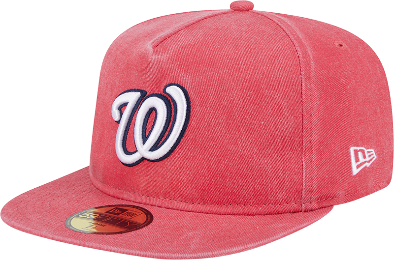 Washington Nationals Pigment Dye 59FIFTY A-Frame Fitted Hat