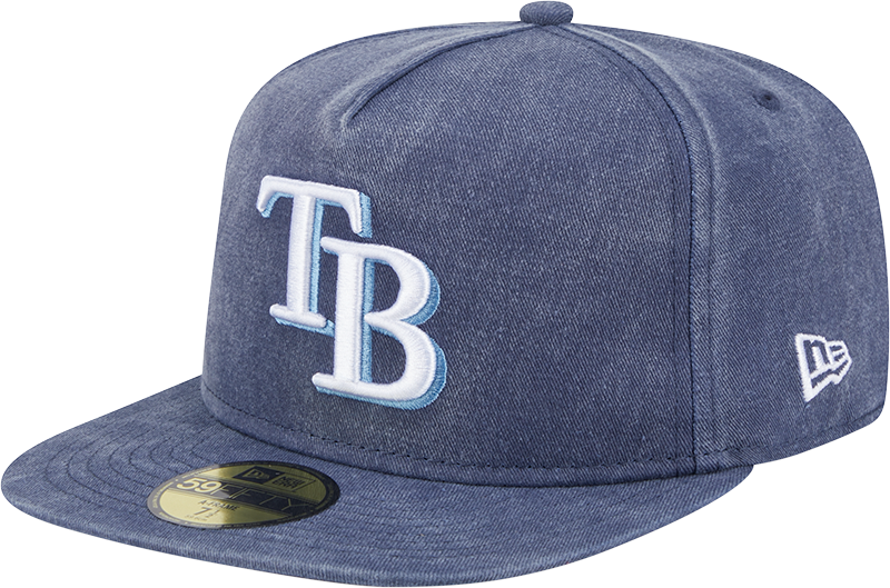 Tampa Bay Rays Pigment Dye 59FIFTY A-Frame Fitted Hat