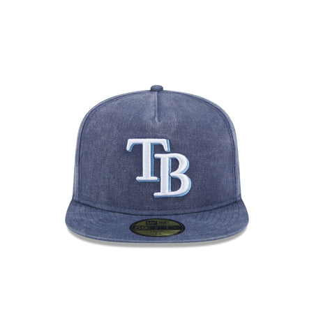 Tampa Bay Rays Pigment Dye 59FIFTY A-Frame Fitted Hat