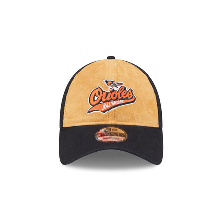 Baltimore Orioles Tan Texture 9TWENTY Adjustable Hat