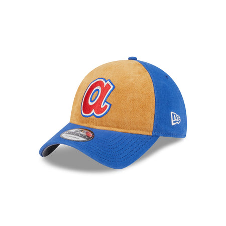 Atlanta Braves Tan Texture 9TWENTY Adjustable Hat