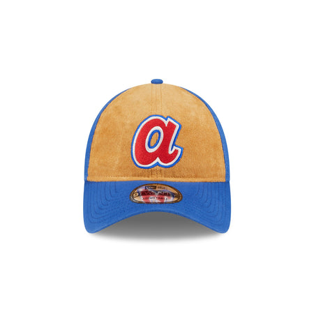 Atlanta Braves Tan Texture 9TWENTY Adjustable Hat