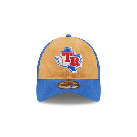 Texas Rangers Tan Texture 9TWENTY Adjustable Hat