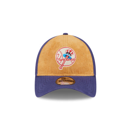 New York Yankees Tan Texture 9TWENTY Adjustable Hat