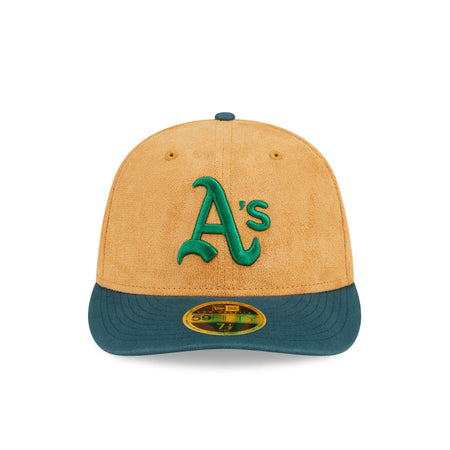 Oakland Athletics Tan Texture Low Profile 59FIFTY Fitted Hat