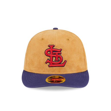 St. Louis Cardinals Tan Texture Low Profile 59FIFTY Fitted Hat