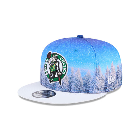 Boston Celtics Winter Photoreal 9FIFTY Snapback Hat