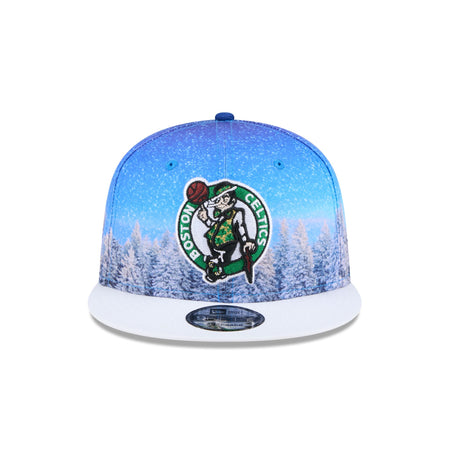 Boston Celtics Winter Photoreal 9FIFTY Snapback Hat