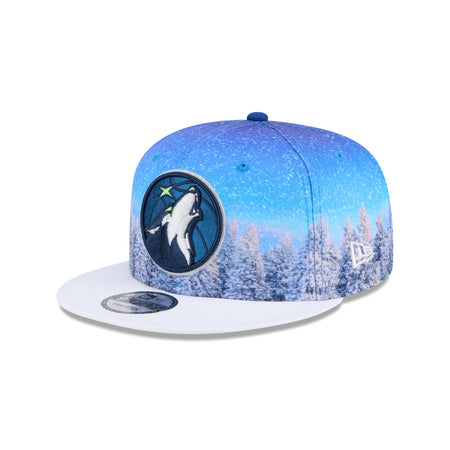 Minnesota Timberwolves Winter Photoreal 9FIFTY Snapback Hat