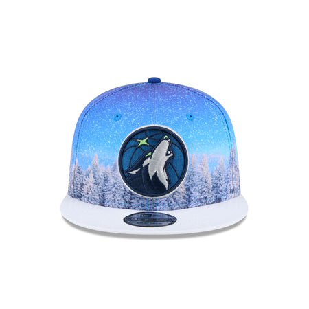 Minnesota Timberwolves Winter Photoreal 9FIFTY Snapback Hat