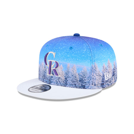 Colorado Rockies Winter Photoreal 9FIFTY Snapback Hat