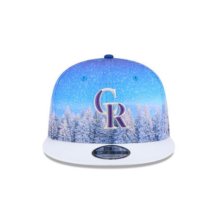 Colorado Rockies Winter Photoreal 9FIFTY Snapback Hat