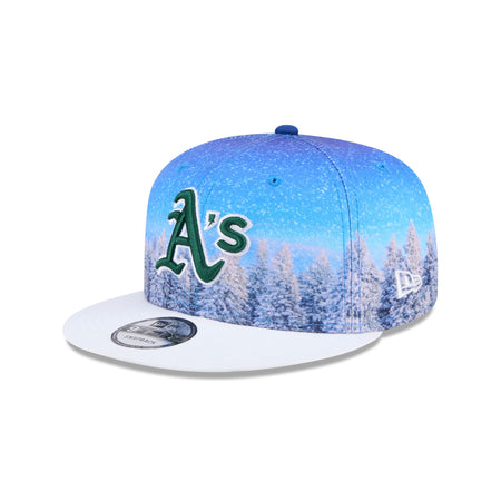 Oakland Athletics Winter Photoreal 9FIFTY Snapback Hat