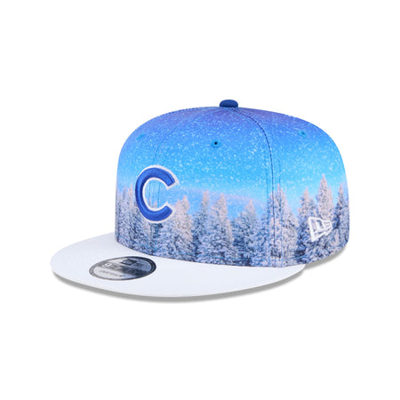 Chicago Cubs Winter Photoreal 9FIFTY Snapback Hat