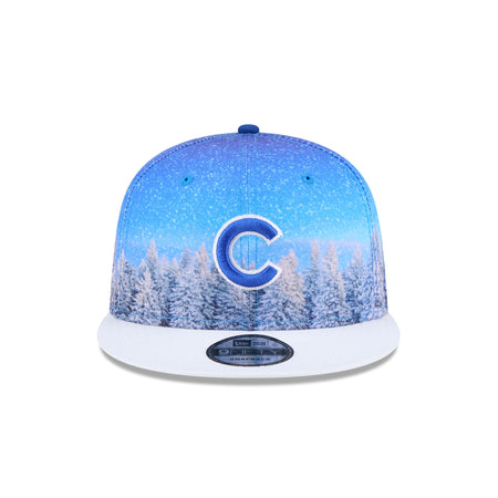 Chicago Cubs Winter Photoreal 9FIFTY Snapback Hat