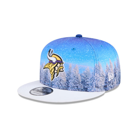 Minnesota Vikings Winter Photoreal 9FIFTY Snapback Hat