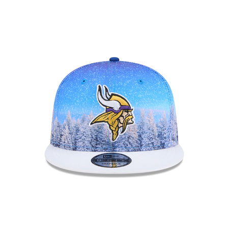 Minnesota Vikings Winter Photoreal 9FIFTY Snapback Hat