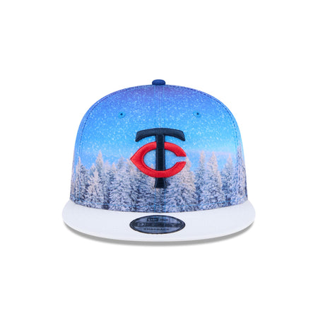 Minnesota Twins Winter Photoreal 9FIFTY Snapback Hat