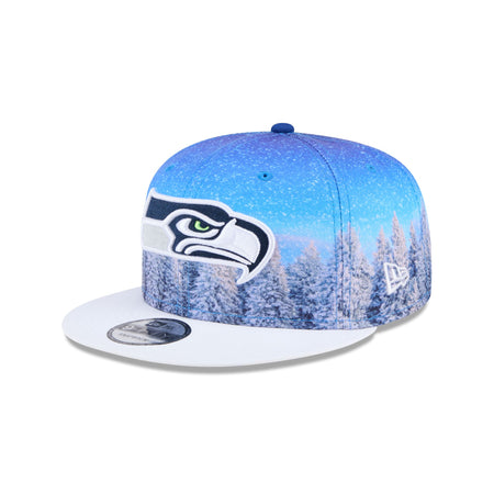 Seattle Seahawks Winter Photoreal 9FIFTY Snapback Hat