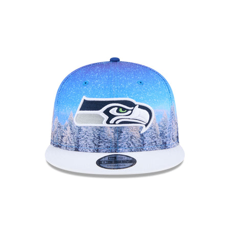 Seattle Seahawks Winter Photoreal 9FIFTY Snapback Hat