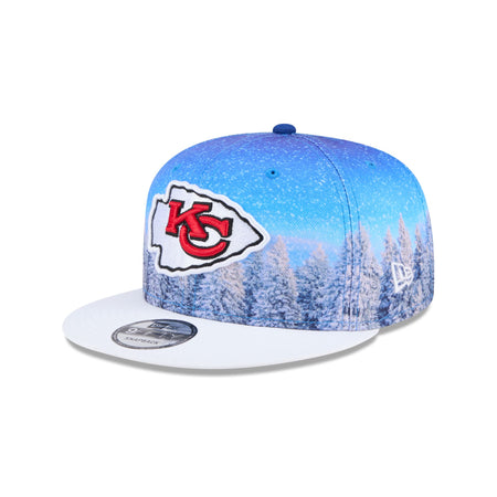 Kansas City Chiefs Winter Photoreal 9FIFTY Snapback Hat