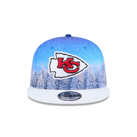 Kansas City Chiefs Winter Photoreal 9FIFTY Snapback Hat