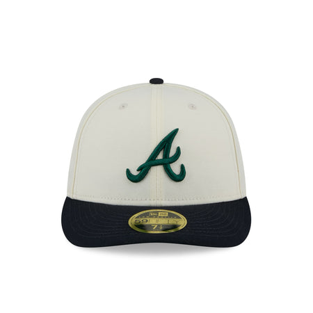 Atlanta Braves Mahogany Dust Low Profile 59FIFTY Fitted Hat