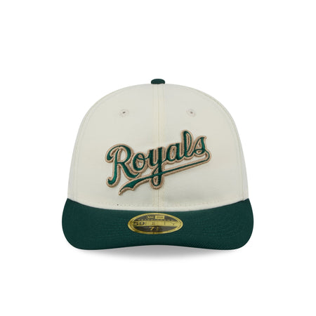 Kansas City Royals Forest Visor Retro Crown 59FIFTY Fitted Hat