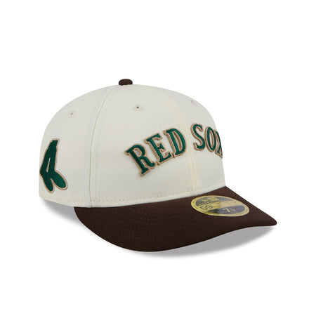 Boston Red Sox Forest Visor Retro Crown 59FIFTY Fitted Hat