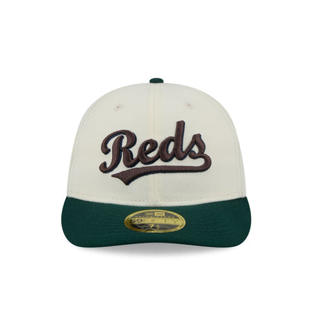 Cincinnati Reds Forest Visor Retro Crown 59FIFTY Fitted Hat