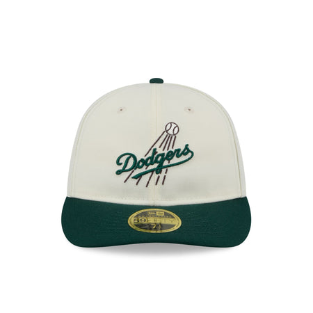 Los Angeles Dodgers Forest Visor Retro Crown 59FIFTY Fitted Hat