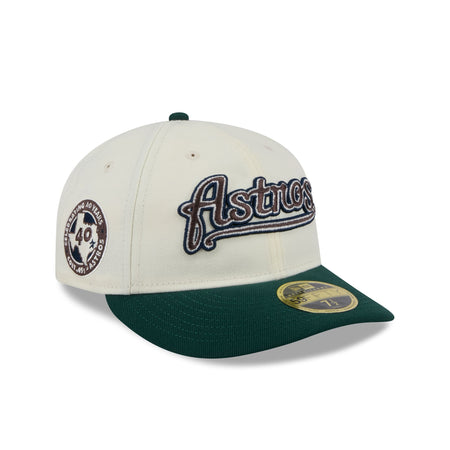 Houston Astros Forest Visor Retro Crown 59FIFTY Fitted Hat