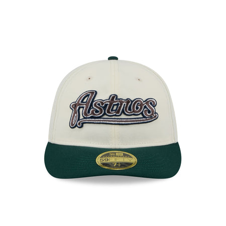 Houston Astros Forest Visor Retro Crown 59FIFTY Fitted Hat