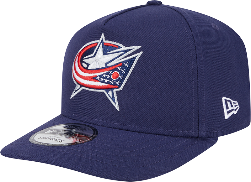 Columbus Blue Jackets Team 9FIFTY A-Frame Snapback Hat