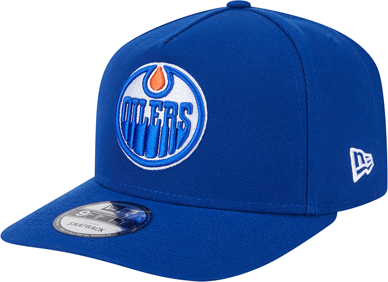 Edmonton Oilers Team 9FIFTY A-Frame Snapback Hat