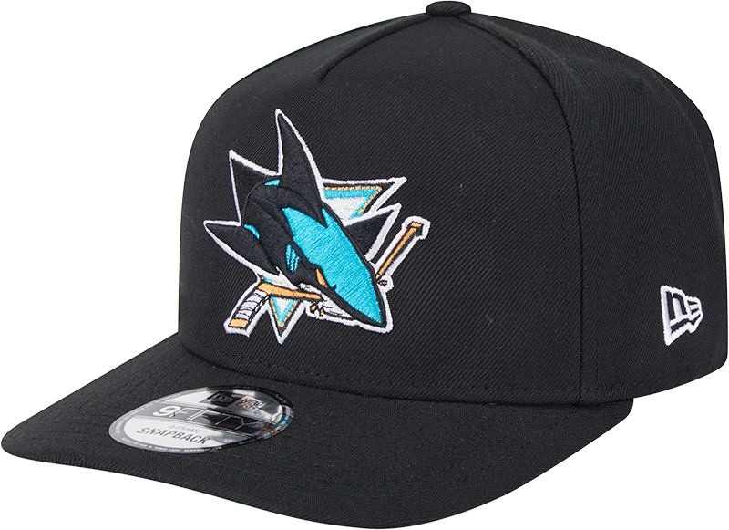 San Jose Sharks Team 9FIFTY A-Frame Snapback Hat