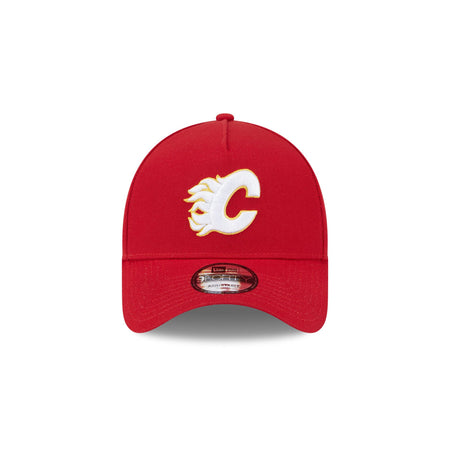 Calgary Flames Team 9FORTY A-Frame Snapback Hat