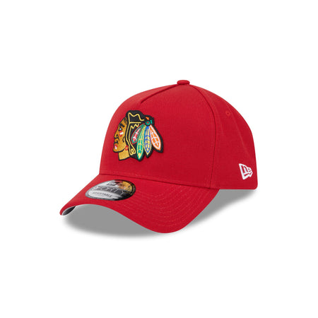 Chicago Blackhawks Red Team 9FORTY A-Frame Snapback Hat