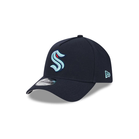 Seattle Kraken Team 9FORTY A-Frame Snapback Hat