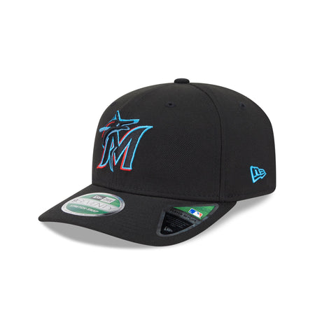 Miami Marlins Game 9SEVENTY Stretch-Snap Hat