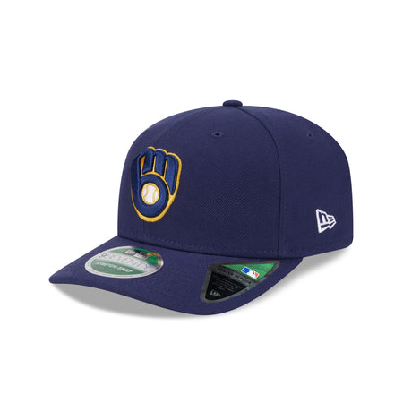 Milwaukee Brewers Home 9SEVENTY Stretch-Snap Hat