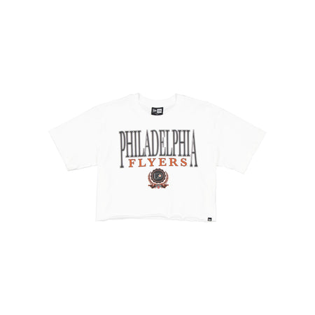 Philadelphia Flyers Throwback Prep Women's Cropped T-Shirt