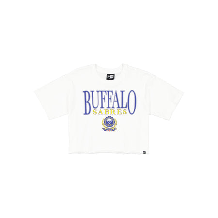 Buffalo Sabres Throwback Prep Women's Cropped T-Shirt